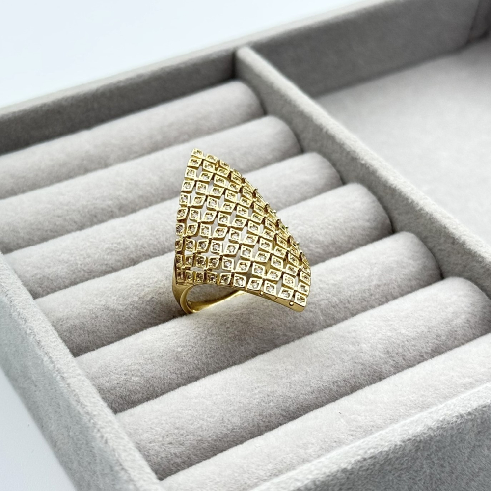 Inel placat aur 18k Inel placat aur 18k