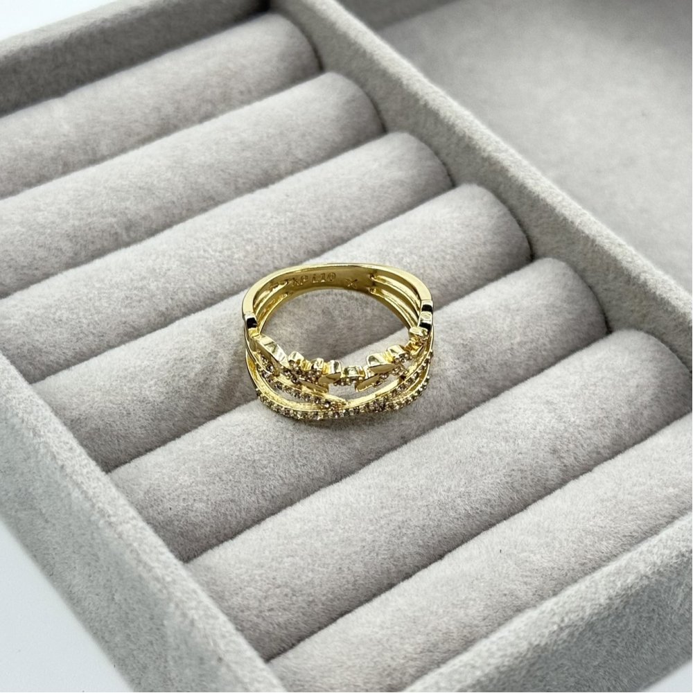 Inel placat aur 18k