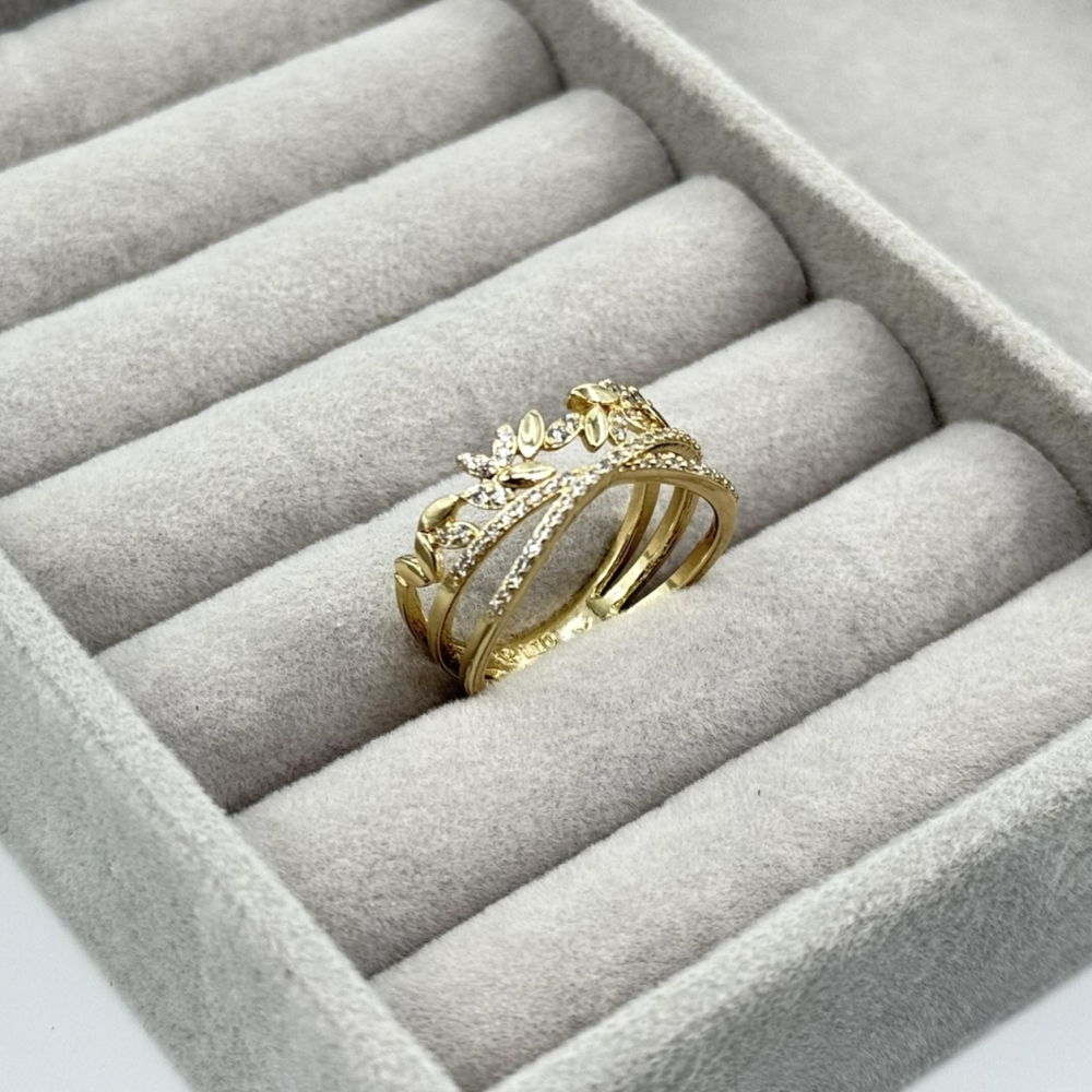 Inel placat aur 18k