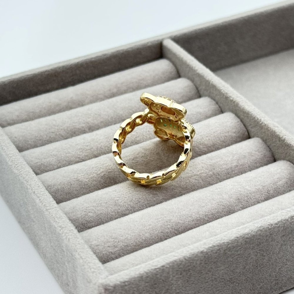 Inel placat aur 18k Inel placat aur 18k