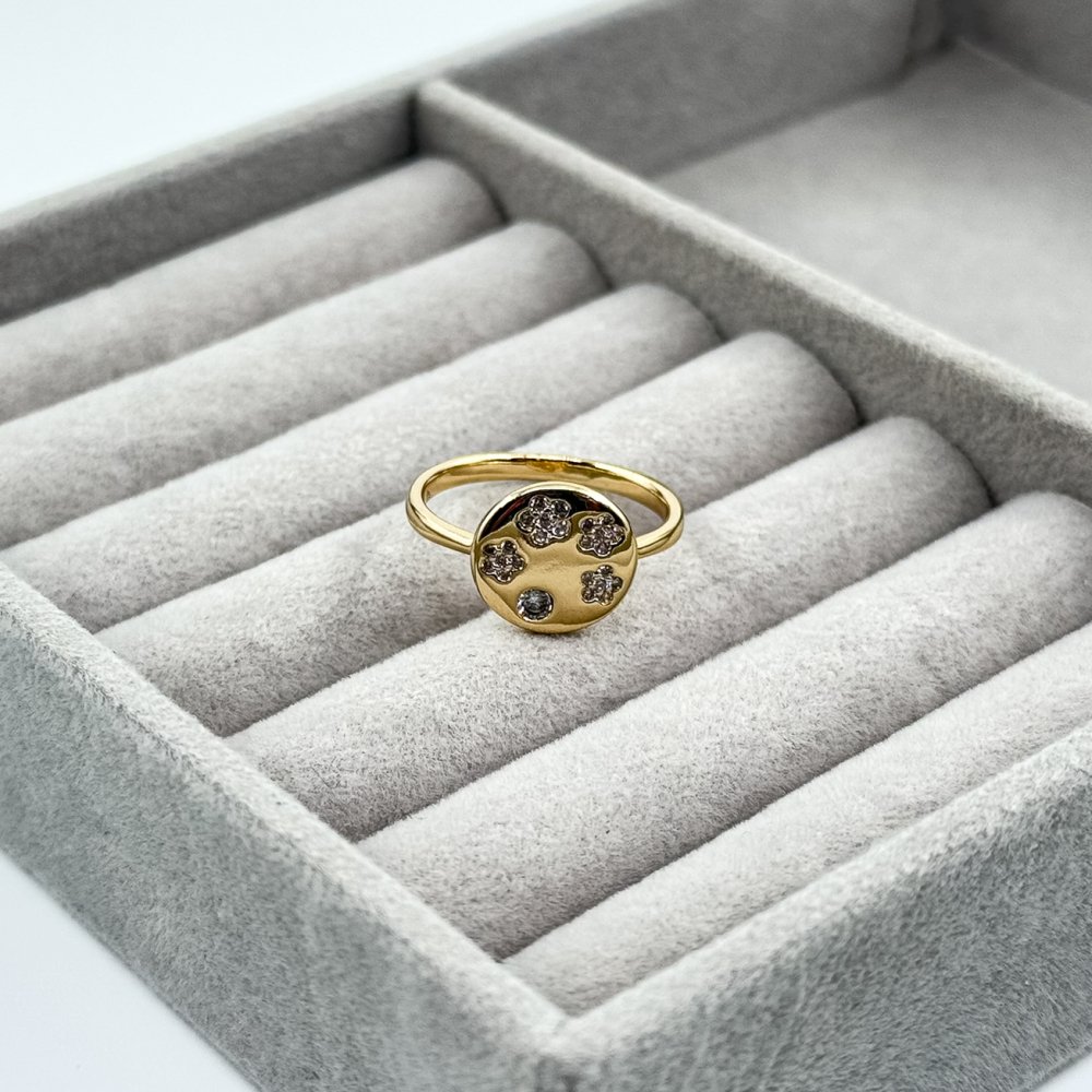 Inel placat aur 18k