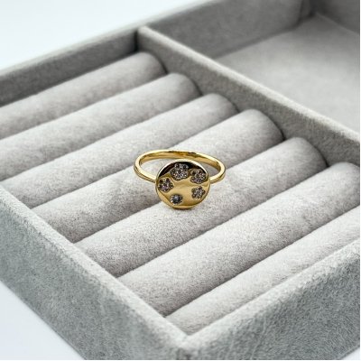 Inel placat aur 18k