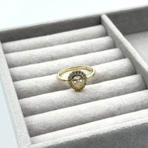 Inel placat aur galben 18k elegant