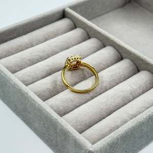 Inel placat aur galben 18k elegant Inel placat aur galben 18k elegant