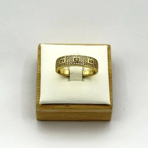 Inel placat aur galben 18k Inel placat aur galben 18k