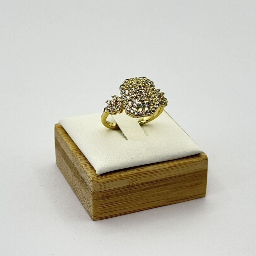 Inel placat aur galben 18k