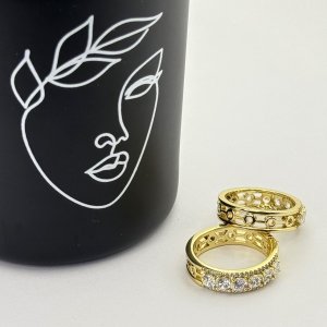 Inel placat aur galben 18k
