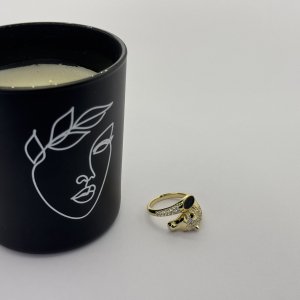 Inel placat aur galben 18k Inel placat aur galben 18k