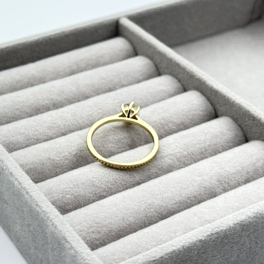 Inel placat aur galben 18k Inel placat aur galben 18k