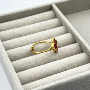 Inel placat aur galben 18k