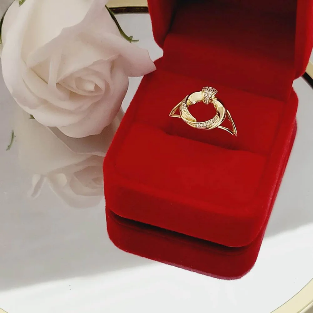 Inel placat aur galben 18k Inel placat aur galben 18k