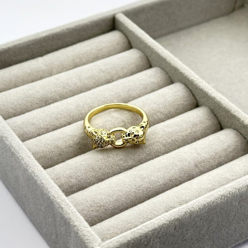 Inel placat aur galben 18k