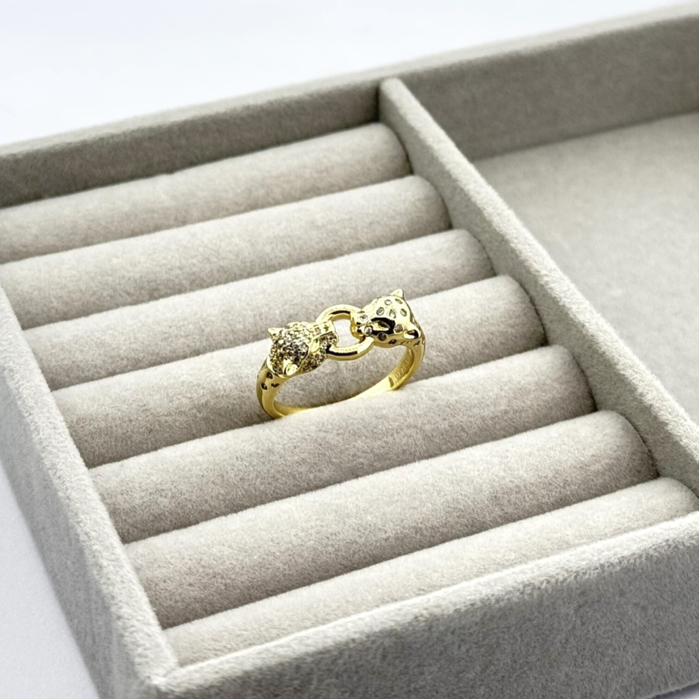 Inel placat aur galben 18k