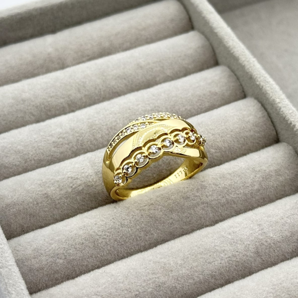 Inel placat aur 18k Inel placat aur 18k