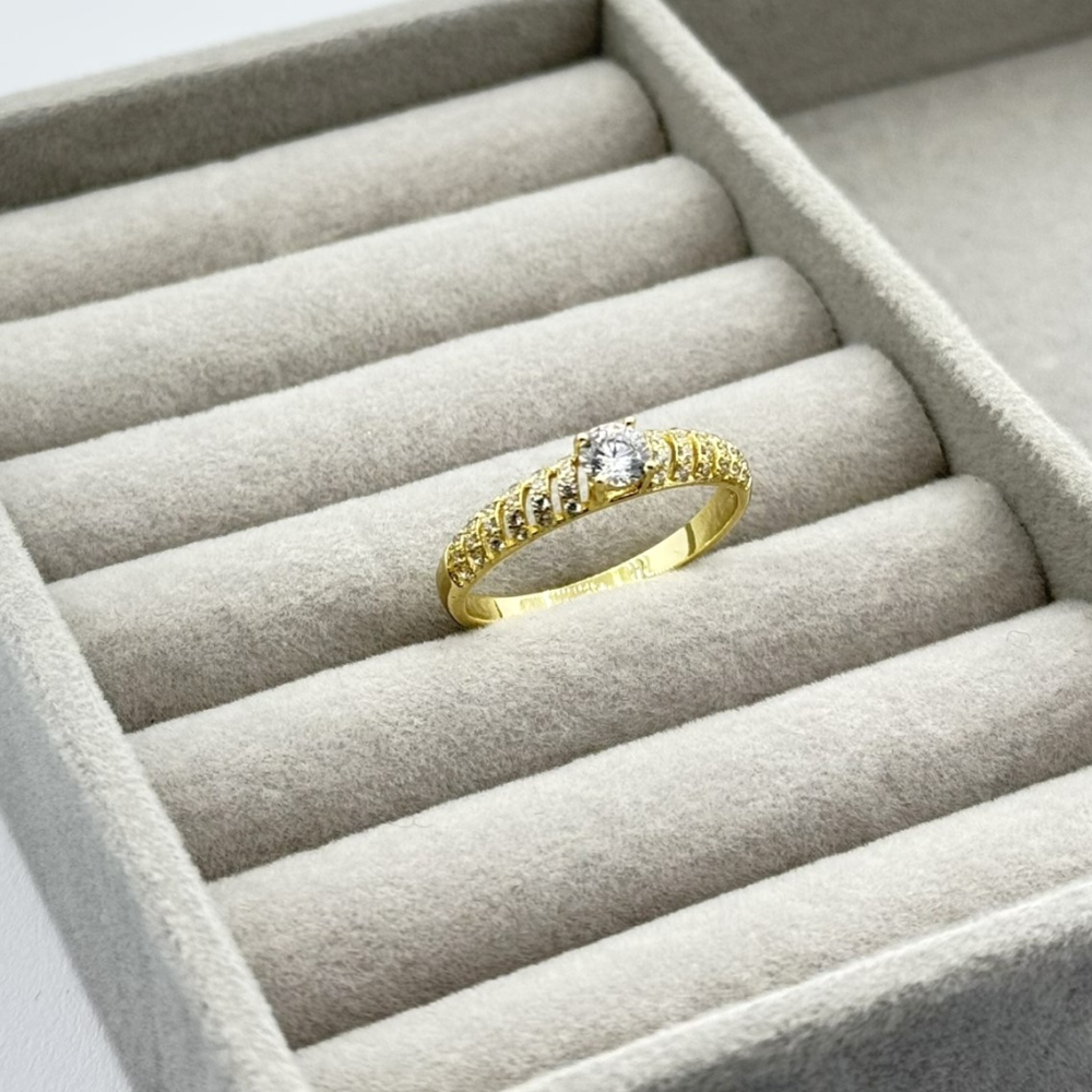 Inel placat aur 18k Inel placat aur 18k