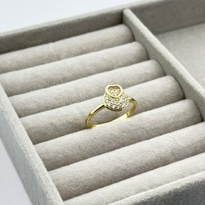 Inel placat aur 18k Inel placat aur 18k