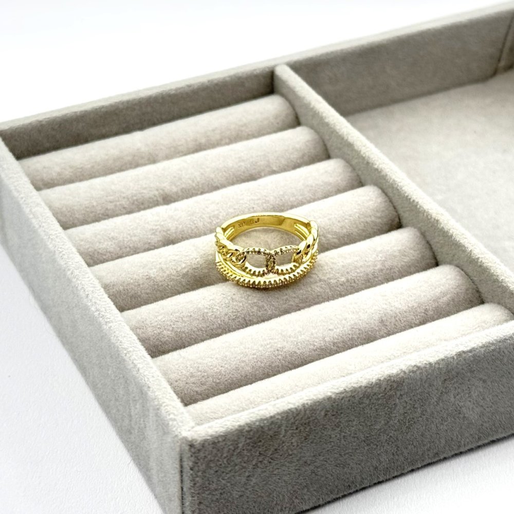 Inel placat aur 18k Inel placat aur 18k