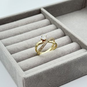 Inel placat aur 18k