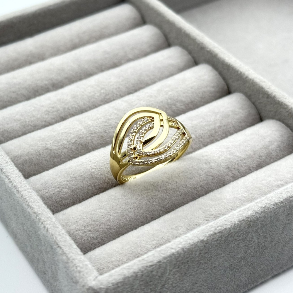 Inel placat aur 18k Inel placat aur 18k