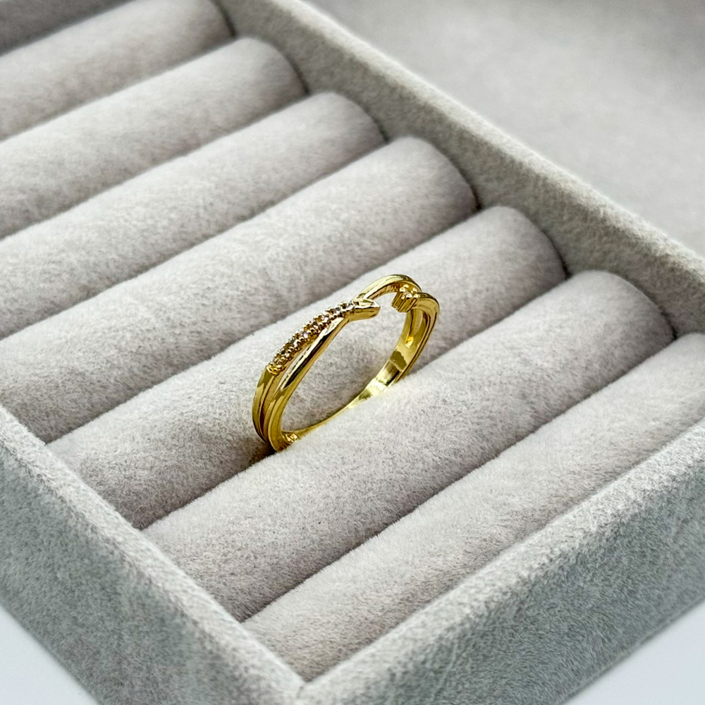 Inel placat aur 18k Inel placat aur 18k
