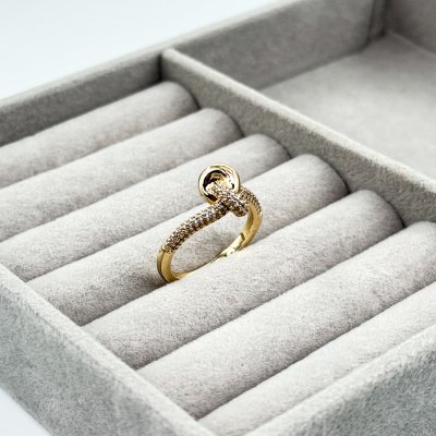 Inel placat aur 18k
