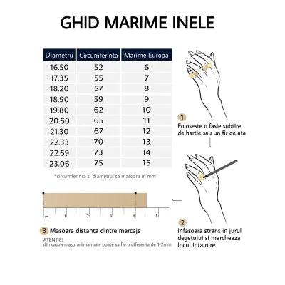Inel placat aur 18k cristale Zirconia