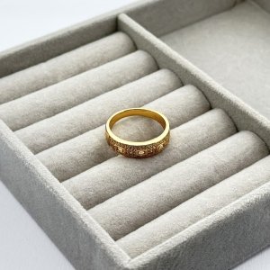 Inel placat aur rose 18k