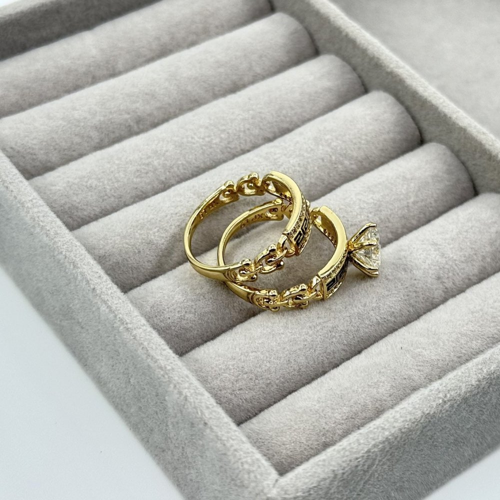 Inel placat aur 18k Inel placat aur 18k