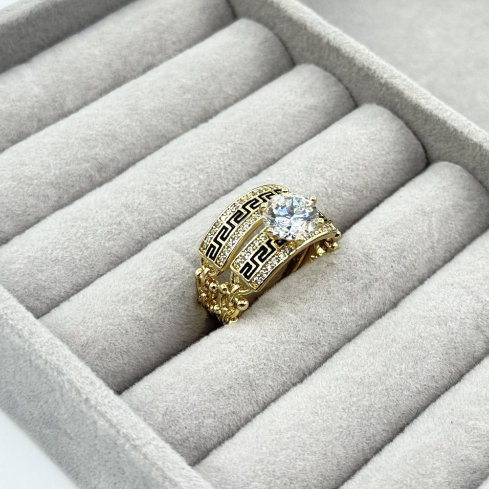 Inel placat aur 18k Inel placat aur 18k