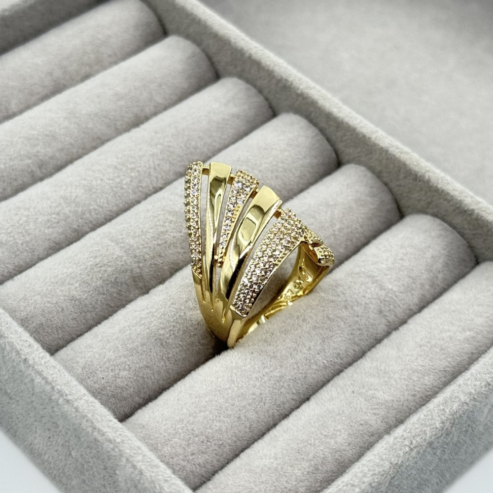 Inel placat aur 18k