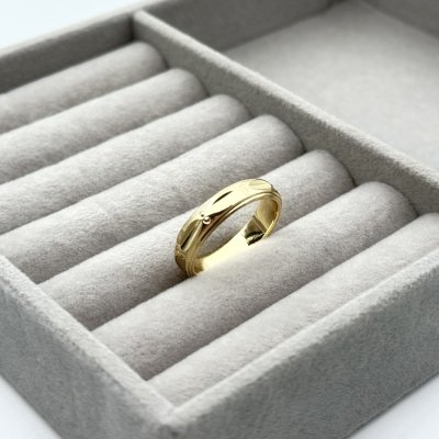 Verigheta placata aur galben 18k