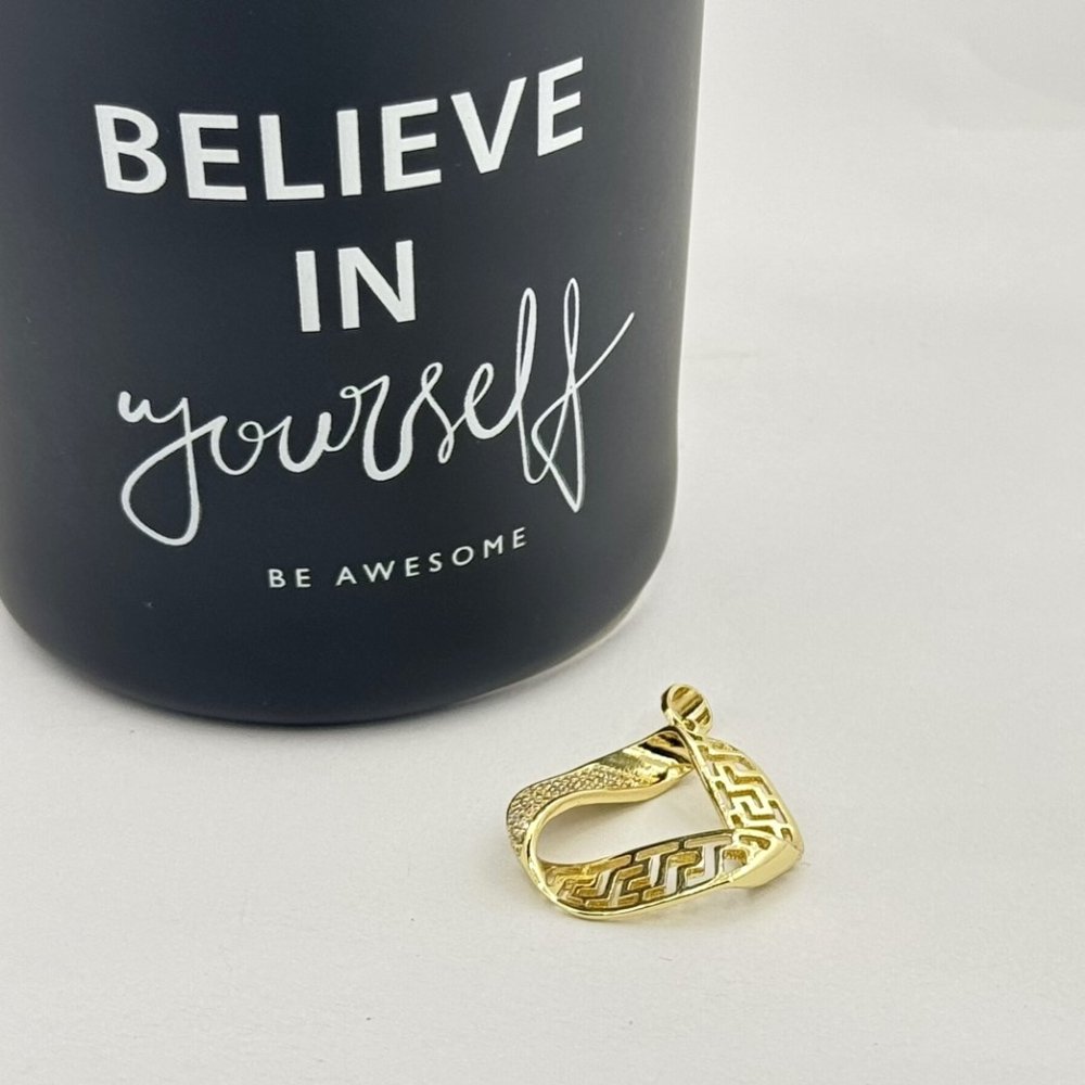 Pandantiv placat aur 18k elegant