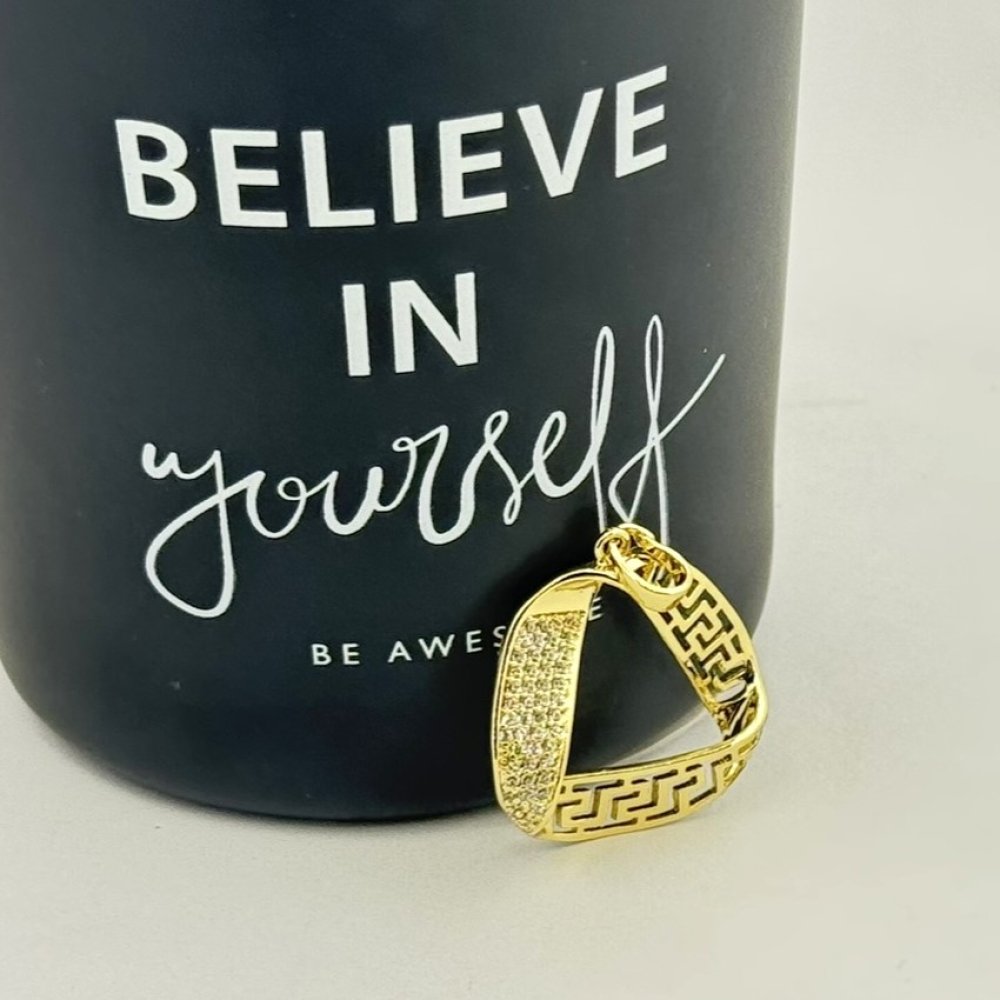 Pandantiv placat aur 18k elegant