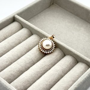 Pandantiv placat aur 18k elegant