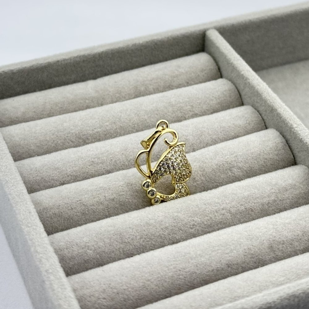 Pandantiv placat aur 18k fluture