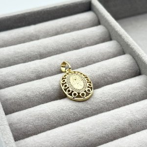 Pandantiv placat aur 18k iconita