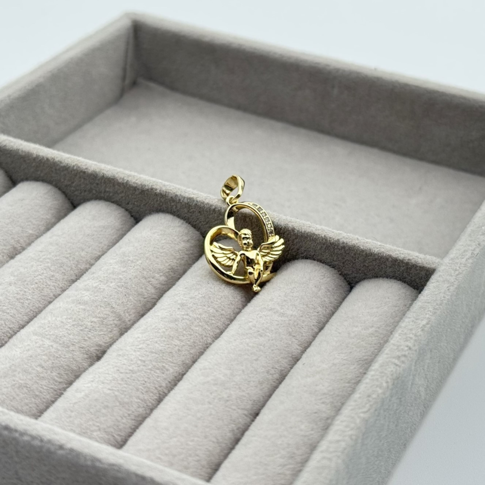 Pandantiv placat aur 18k ingeras Pandantiv placat aur 18k ingeras