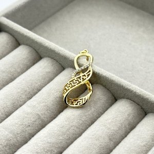 Pandantiv placat aur 18k modern Pandantiv placat aur 18k modern