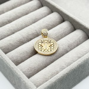 Pandantiv placat aur 18k modern