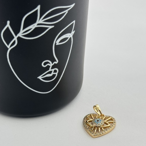Pandantiv placat aur 18k Ochiul lui Horus