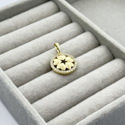 Pandantiv placat aur 18k