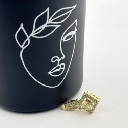 Pandantiv placat aur 18k