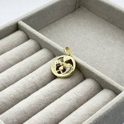 Pandantiv placat aur 18k