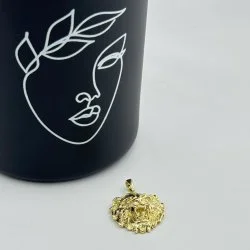 Pandantiv placat aur 18k 