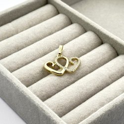 Pandantiv placat aur 18k