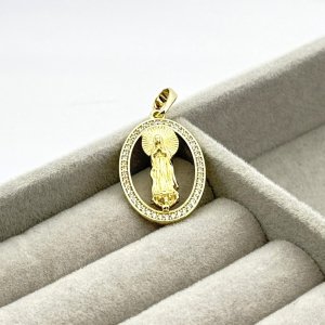 Pandantiv placat aur 18k