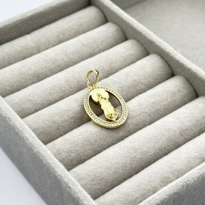 Pandantiv placat aur 18k