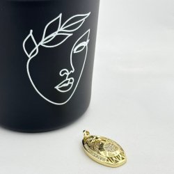 Pandantiv placat aur 18k