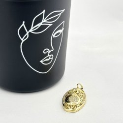 Pandantiv placat aur 18k