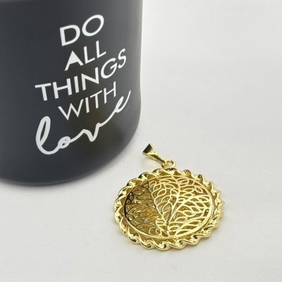 Pandantiv placat aur 18k